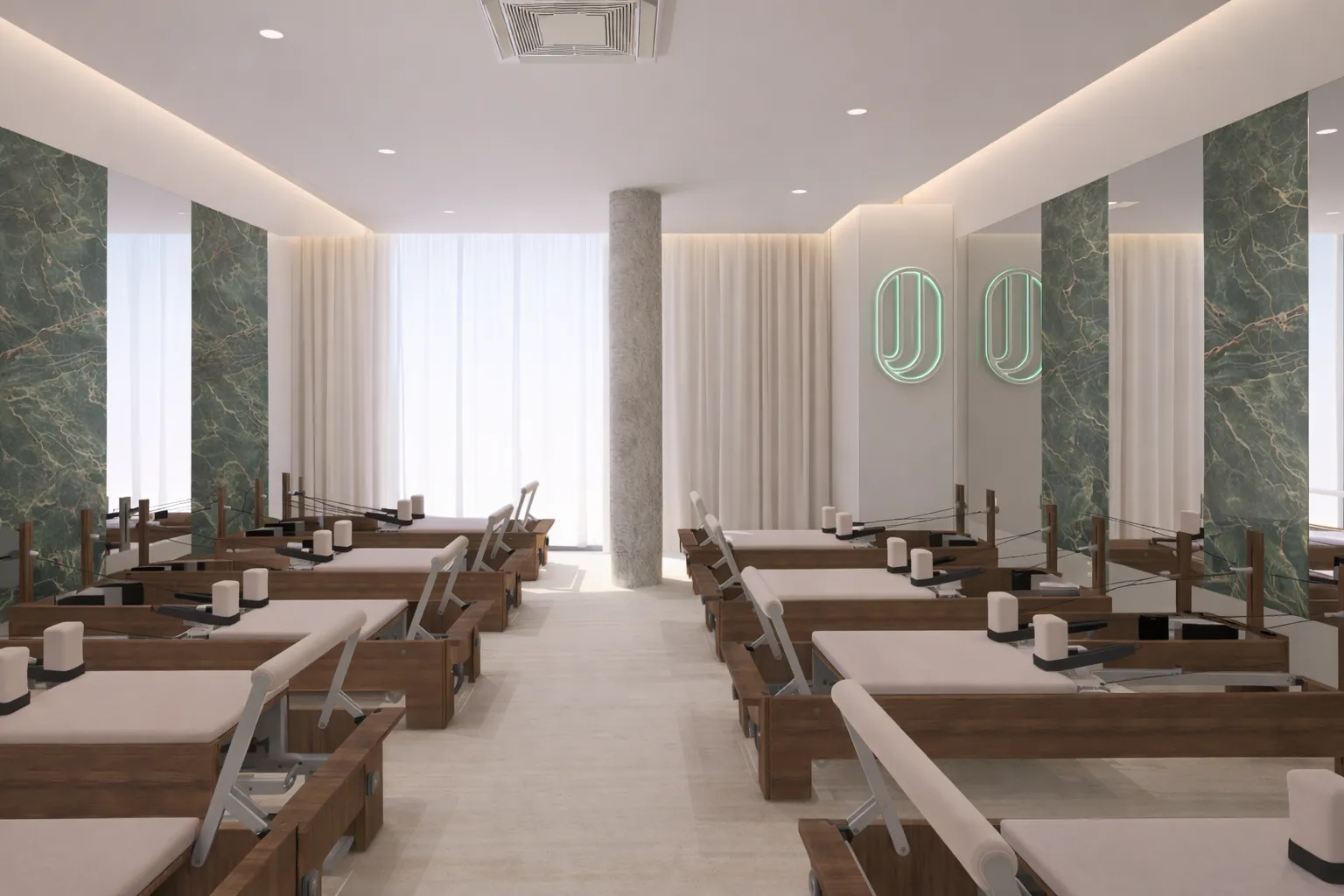 Salle de Pilates Reformer chez Joseph